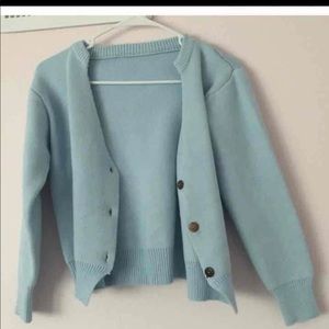 Move out sale - Pastel baby blue cardigan